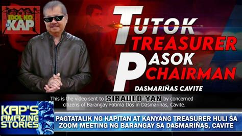 cavite scandal|Barangay captain at treasurer sa Cavite, nahuli sa aktong.